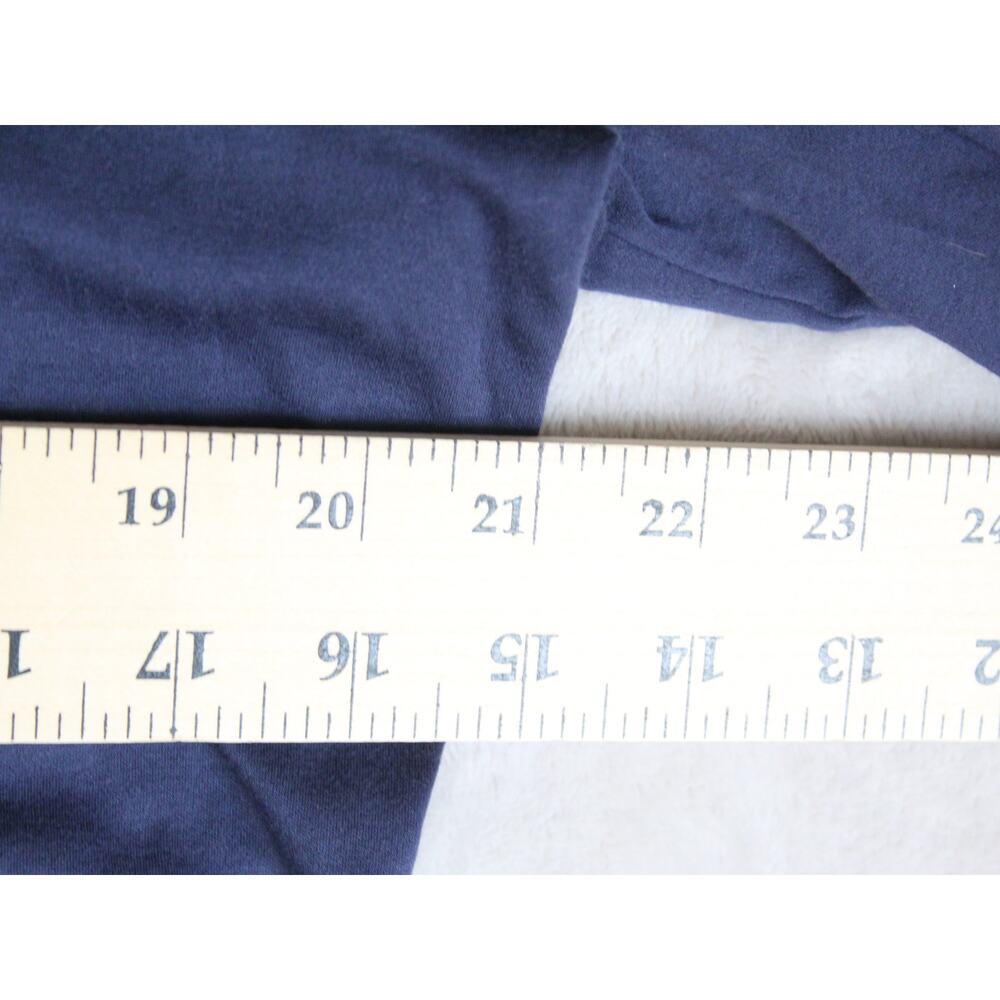 Hanro Pajama Set Womens Medium Blue Top Pants Long Sleeve Sleepwear Loungewear - Picture 5 of 11
